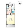 Twinkle広田 1Kの間取り
