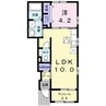 Ａｍａｔｕｋｉ 1LDKの間取り