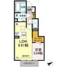 セントフローリア 1LDKの間取り
