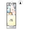 フィオーレ崎岡 1Kの間取り