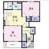 サニーサイドコテージ・T 2DKの間取り