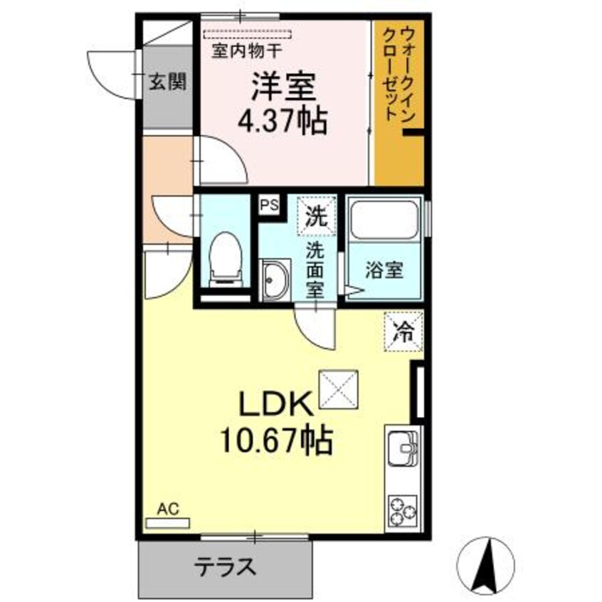 間取図 ラピスラズリ