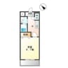 アルフェラッツＮ６ 1Kの間取り