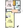 レイナ 1LDKの間取り