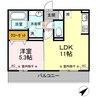 レイナ 1LDKの間取り