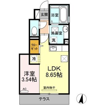 間取図 グランヴェールⅡ
