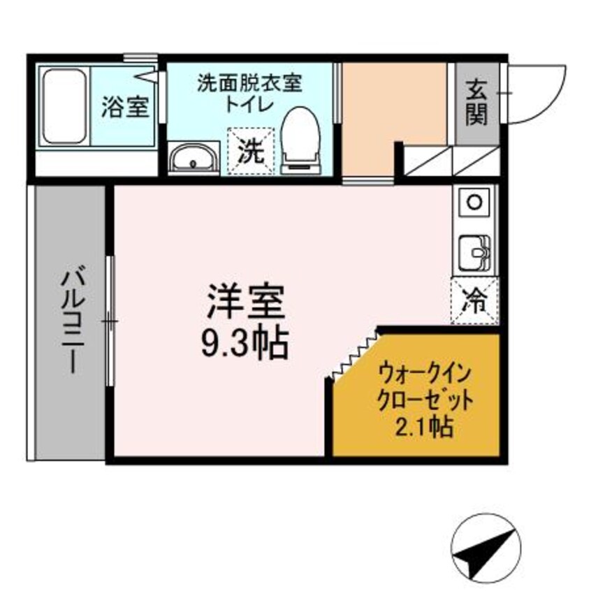 間取図 フルフラット