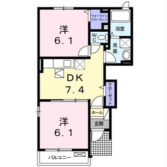 間取図 グレース･カーサB