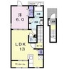 ニュートピアT 1LDKの間取り