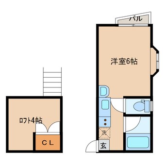 間取図 ベイシティ相浦