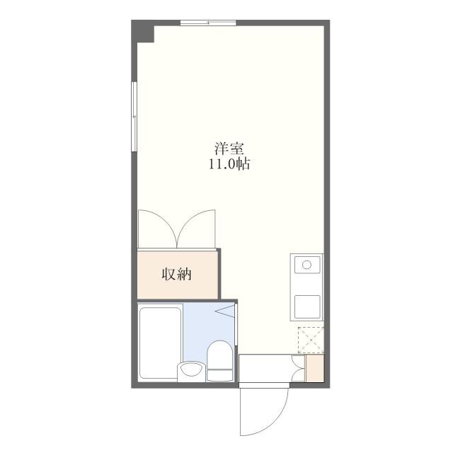 間取り図 木宮コーポ