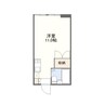 木宮コーポ 1Rの間取り