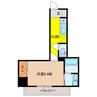 ショーンズ元町 1Kの間取り
