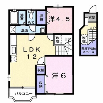 間取図 エスポワール