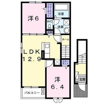 間取図 メゾン　クラージュ