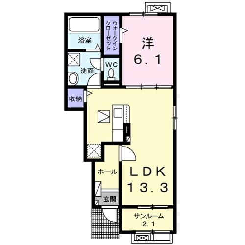 間取り図 スウィートⅡ