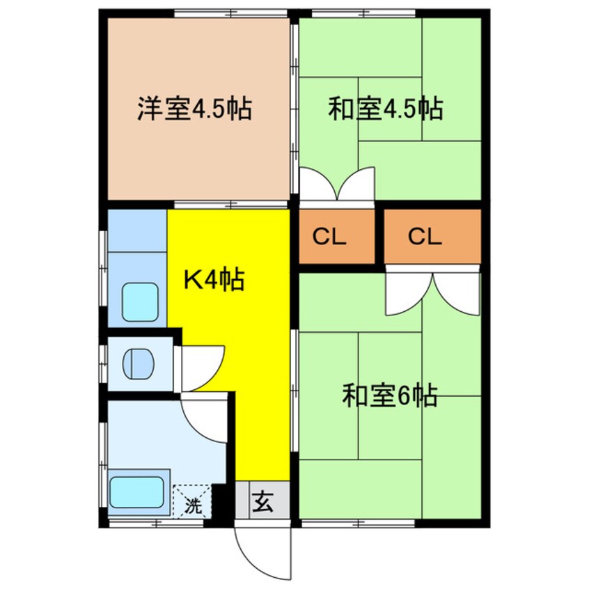 間取図 矢野ハイツ