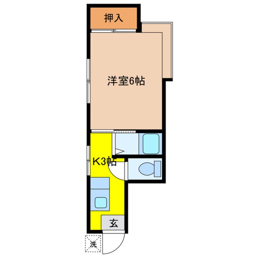 間取図 リゾートイン大黒