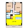アークス高梨レジデンス 2LDKの間取り