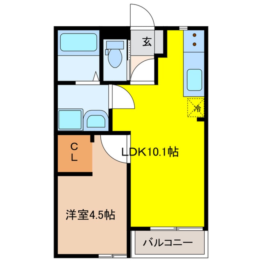 間取図 ソラーナ大塔