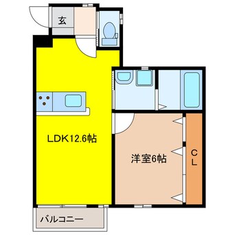 間取図 ソラーナ大塔