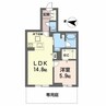BEREO　さくら坂 1LDKの間取り