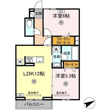 間取り図 グランシュシュ