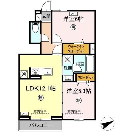 間取り図 グランシュシュ