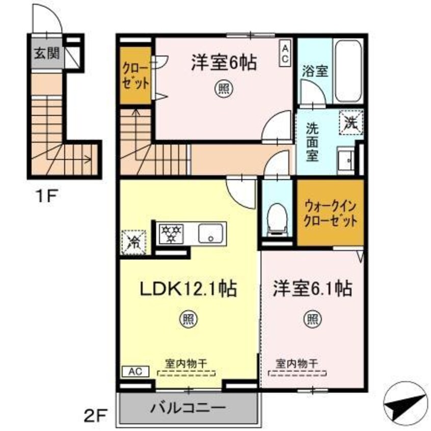 間取図 グランシュシュ