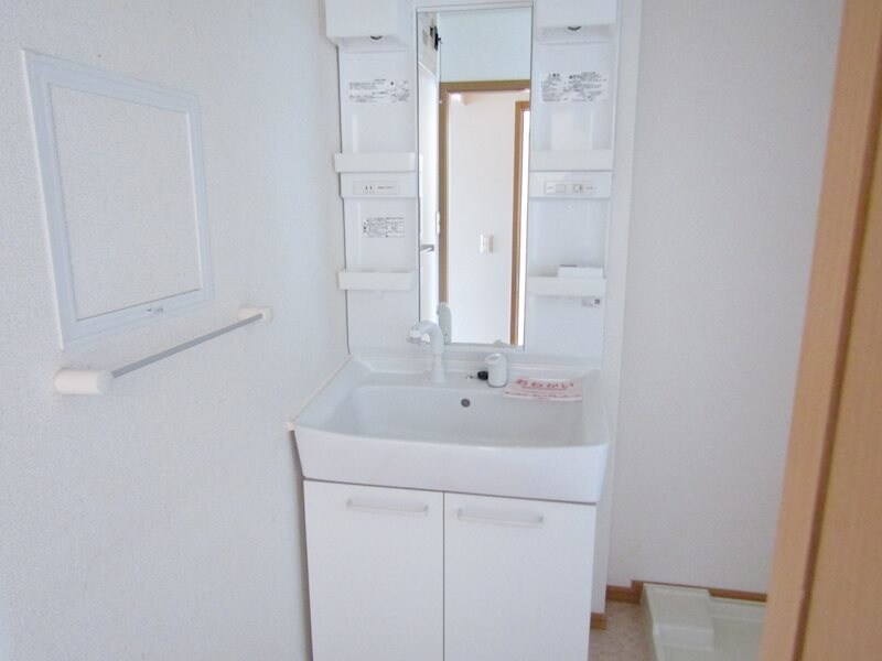 シャワー付独立洗面台 オレンジ　ハウス  A