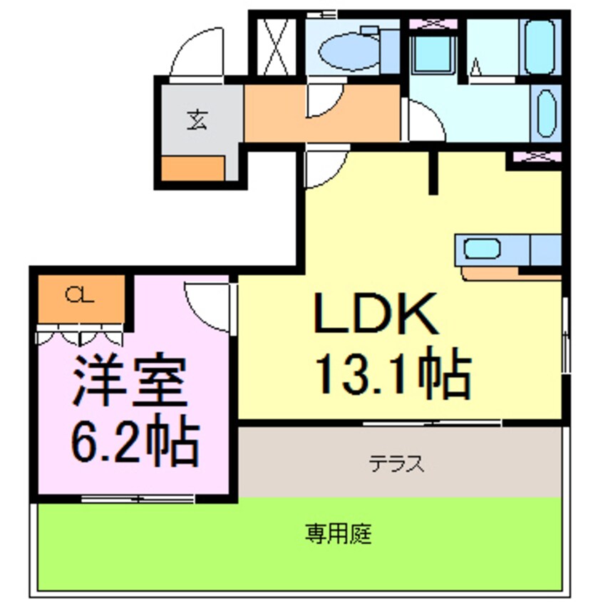 間取図 エバーレジデンス