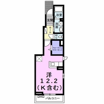 間取図 コーポ二ヶ崎