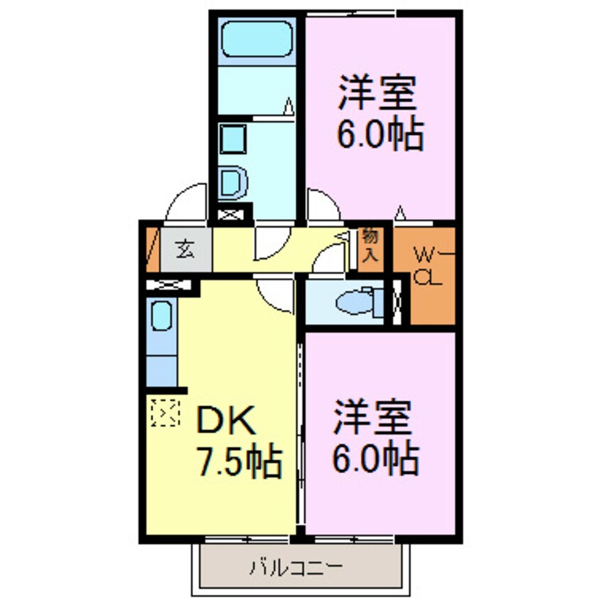 間取図 エスポワール　Ｃ