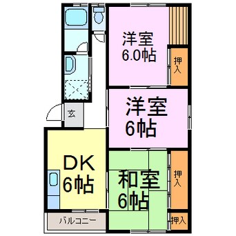 間取図 メゾン新美