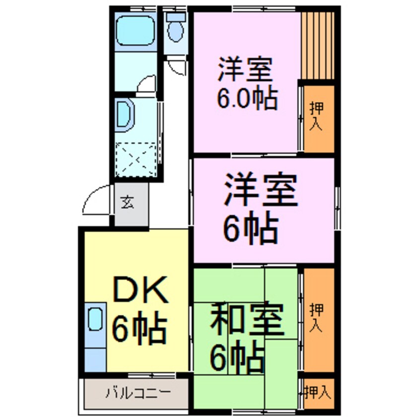 間取図 メゾン新美