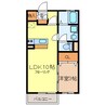 エスポワール A 1LDKの間取り