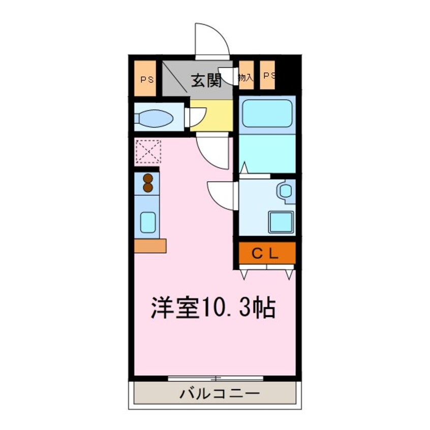 間取図 セントフィールド保示