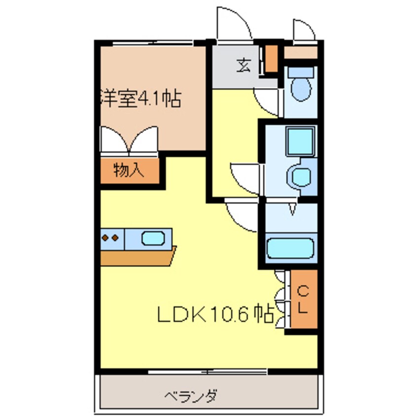 間取図 ドリームイン