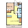 ドリームイン 1LDKの間取り