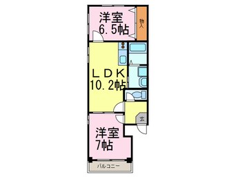 間取図 セゾン富貴