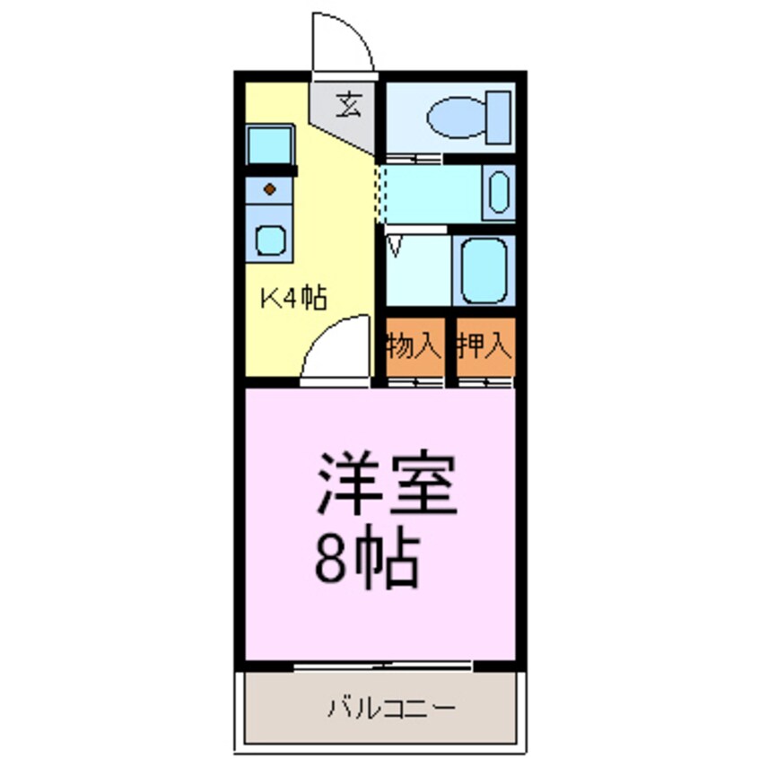 間取図 コスモリヴェール