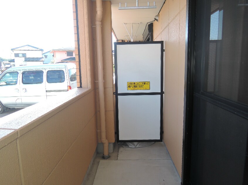 ベランダ サンハイツ