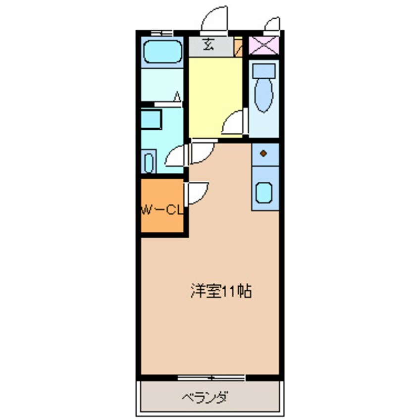 間取図 ラティエラ常滑Ｃ棟