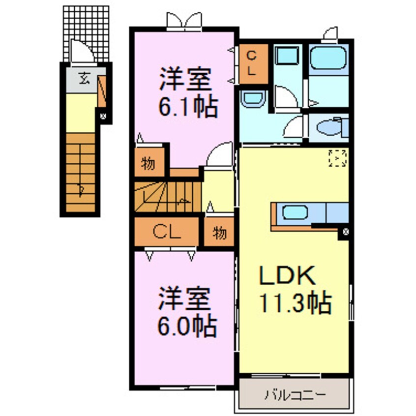 間取図 メゾン　ナチュール