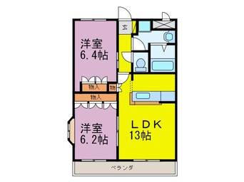 間取図 プリオールII