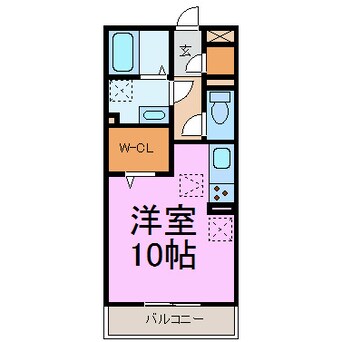 間取図 レガーロアサヒ