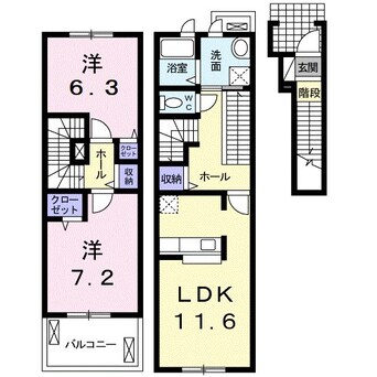 間取図 CottonHills　II