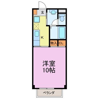 間取図 プランドールハイツ