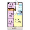 半田第3ロイヤルマンション 3LDKの間取り