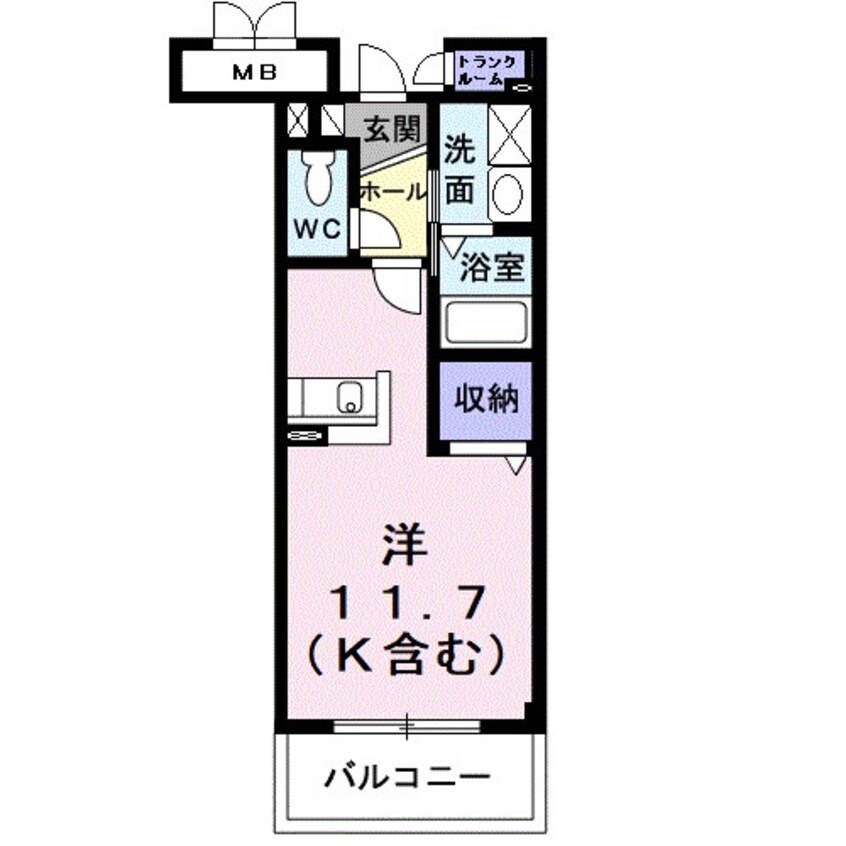 間取図 バローネＴ